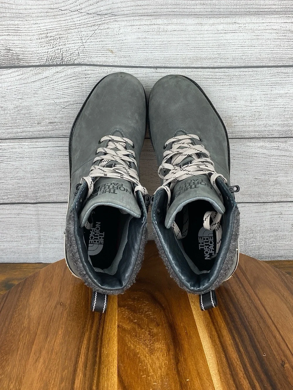 The North Face Work to Wear Lace II Waterproof Boots Grey Men’s Shoe Size 11